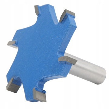 Деревообрабатывающий фрезерный станок с хвостовиком 12 мм, 6 зубьев T-образной формы