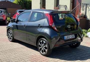 Toyota Aygo II Hatchback 3d Facelifting 1.0 VVT-i 72KM 2019 Toyota Aygo 1,0 72KM LIFT Android Kamera LED Tempomat Bezwypadkowy Dla wym, zdjęcie 35