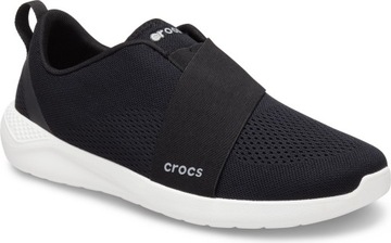 Buty Crocs LiteRide Modform Slip czarno/białe 41,5 M8