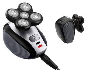 БРИТЬЯ ДЛЯ БОРОДА НАСАДКИ ДЛЯ ВОЛОС МУЖСКАЯ ТРЕТЬЯ 5 ГОЛОВОК 4D