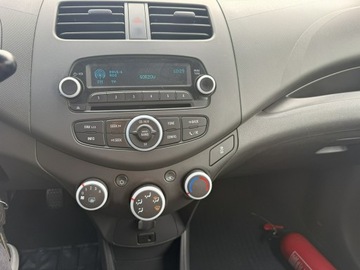Chevrolet Spark II Hatchback facelifting 1.0L DOHC 68KM 2013 Chevrolet Spark 1.0 Benzyna 68KM salon polska, zdjęcie 10