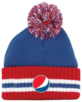 CZAPKA zimowa dziecięca z pomponem PEPSI 54
