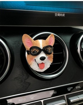 ОСВЕЖИТЕЛЬ АВТОМОБИЛЯ CORGI DOG CONTROL АВТОМОБИЛЬНЫЙ АРОМАТ ДЛЯ РЕШЕТКИ ДУХИ