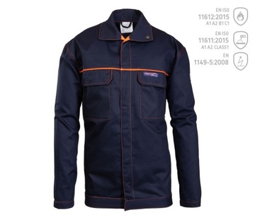 РАБОЧАЯ КУРТКА для сварщиков, сварочный размер 28