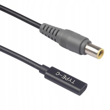 USB 3.1 Type C USB-C к зарядному кабелю постоянного тока типа «папа»