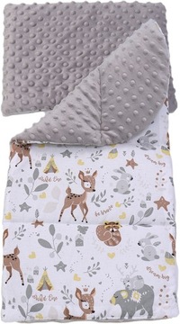 НАБОР ДЕТСКОГО КОКОНА NEST MINKY PIECE XXL BABYMAM, 7 ЭЛЕМЕНТОВ.