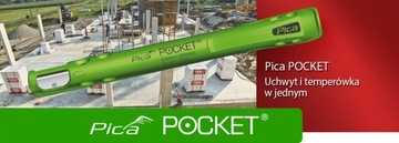 РУЧКА PICA С ТОЧИЛКОЙ + КАРАНДАШ СТОЛЯРНОГО КАРАНДАША