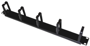 Organizator organizer uchwyty haczyki RACK 19'' 1U