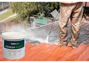 Краска акрилово-силиконовая для бетонной черепицы Sz.Grafit 10л