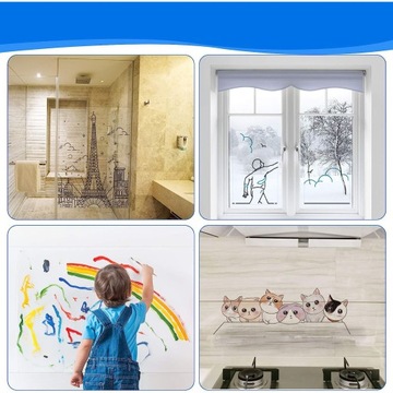 ФОЛЬГА ЗАЩИТНАЯ ДЛЯ СТЕН, САМОКЛЕЯЩАЯСЯ, ПРОЗРАЧНАЯ ФОЛЬГА ДЛЯ МЕБЕЛИ 60Х300