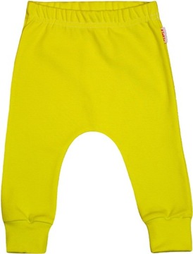 SPODNIE spodenki BAGGY Limonka r 98 KLEKLE