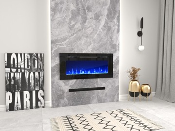 Фарелка воздуходувка, декоративный обогреватель для дома, 80 см