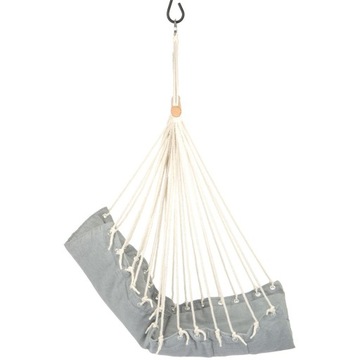 БРАЗИЛЬСКИЙ ПОДВЕСНОЙ СТУЛ-ГАМАК 90X50см СЕРЫЙ
