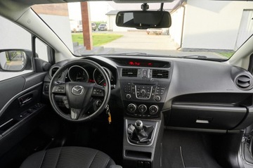 Mazda 5 II 1.6 MZ-CD 115KM 2014 MAZDA 5 1.6 diesel 115KM ALU16 zarejestrowany w Polsce 7-osobowy, zdjęcie 3