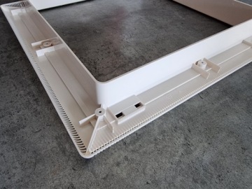 Нижняя рама без москитной сетки MPK окно 40x40 белая