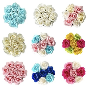 ЦВЕТОЧНАЯ КОРОБКА С МЫЛЬНЫМИ ЦВЕТАМИ ПОДАРОЧНЫЕ ЦВЕТЫ МЫЛЬНЫЕ РОЗЫ ВЕЛЮРОВАЯ КОРОБКА