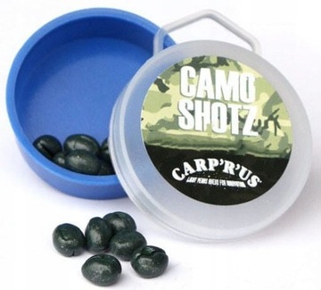 Carp'R'Us Ciężarki Camo Shotz 0.9g - Zielone