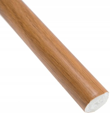 Ćwierćwałek 14x14 złoty dąb 2,5m okienny okleina