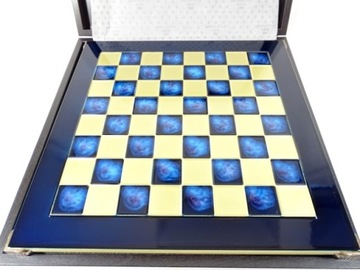 Классические металлические шахматы Stauton, эксклюзивные большие размеры, 36x36 см