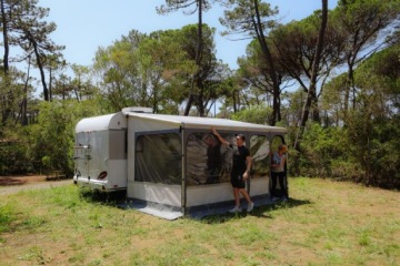 PANEL ŚCIANA PRZÓD FIAMMA PRIVACY ROOM F65/F80 20 cm DUCATO OD 2007 H 245cm