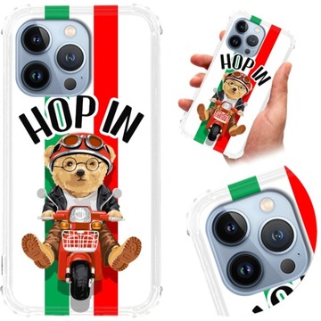 Etui ANTISHOCK do IPHONE 13 PRO Misie TEDDY4 Wzory