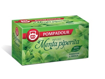 Napar ziołowy Pompadour Infuso Menta Piperita