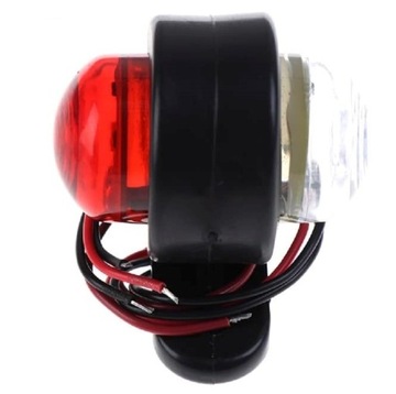 Lampy obrysowe 2 szt. LED SMD IP67 gumowa obudowa
