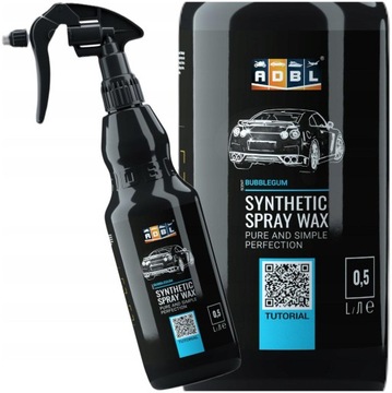 ADBL SYNTHETIC SPRAY WAX 500ml WOSK SYNTETYCZNY W PŁYNIE POŁYSK I GŁĘBIA