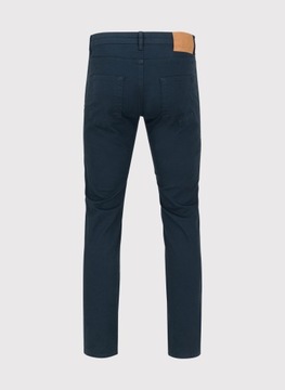Granatowe spodnie męskie Chino PAKO LORENTE W44 L3