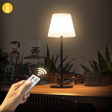 СВЕТОДИОДНАЯ НОЧНАЯ НАСТОЛЬНАЯ ЛАМПА IP65 RGB USB ЦВЕТНАЯ + ДИСТАНЦИОННОЕ УПРАВЛЕНИЕ