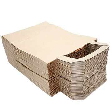 БУМАЖНЫЙ ПАКЕТ С РУЧКОЙ КРАФТ СЕРЫЙ BLOCK 180x90x230 250 шт.