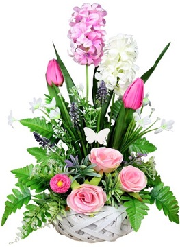 КОРЗИНА Весеннее украшение 35х35