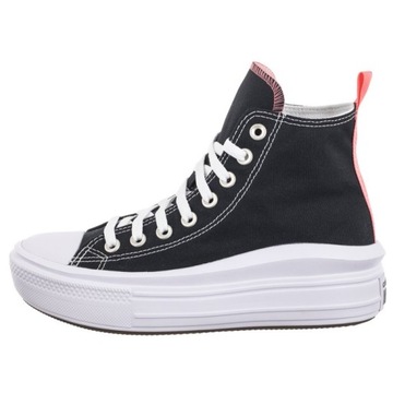 Buty Damskie Trampki na Platformie Converse CTAS Move Hi Czarne