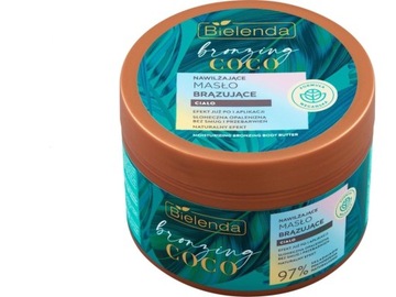 Bielenda Bronzing Coco Nawilżające Masło brązujące do ciała 200ml