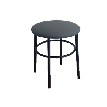 TABORET KUCHENNY WZMOCNIONY STOŁEK KRZESŁO BLACK