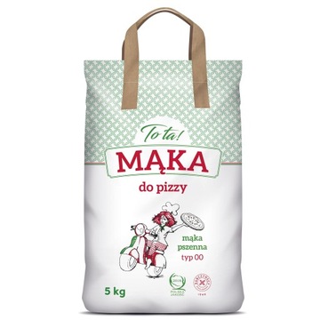 MĄKA DO PIZZY włoska PIZZA pszenna TYP 00 ToTa! EKO Torba 5 KG