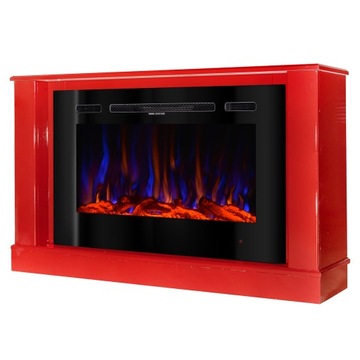 Kominek elektryczny Bernard mini red & Adeli