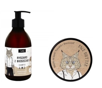 LAQ RYSZARD ZESTAW SZAMPON 300ml + MASEŁKO 50g