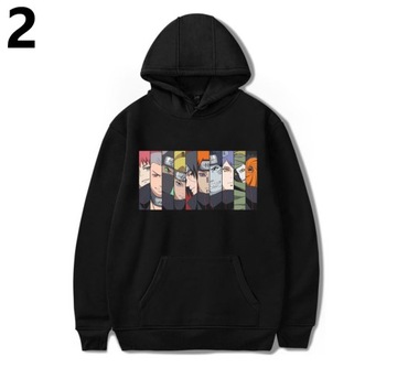B7 Bluza Naruto Harajuku, japońskie Anime M