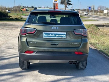 Jeep Compass II SUV 1.4 Multiair 170KM 2018 Jeep Compass Raty juz od 1200ZL Navi Radar Automat 170KM Skora full opcja, zdjęcie 14