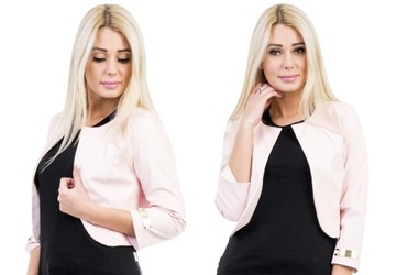 M85 BOLERKO MARYNARKA ŻAKIET EKO SKÓRA KOLORY r. 38