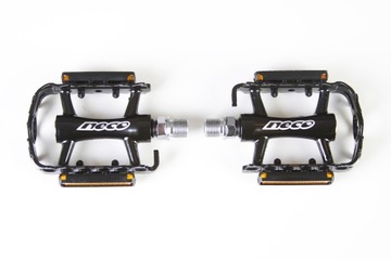 PEDAŁY NECO WP-101 CZARNE ŁOZYSKA MASZYNOWE