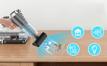 ЭЛЕКТРИЧЕСКИЙ МИНИ-РУЧНОЙ АВТОМОБИЛЬНЫЙ ПЫЛЕСОС USB 9000 PA ДИВАН КОМПЬЮТЕР