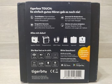 Tigermedia Tigerbox TOUCH Колонка Аудиокнига DE