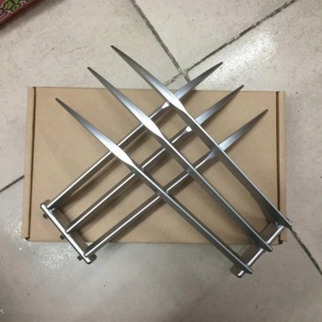 Ожерелье из 2 частей с когтями Росомахи и когтями из фильма «Люди Икс»