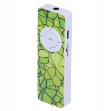 ODTWARZACZ MUZYKI MP3 PRZENOŚNY 64GB ZIELONY