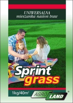 Trawa UNIWERSALNA SPRINT GRASS - 0,8kg AGRO-LAND