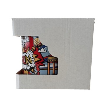 Коробка с окошком для стаканчиков 330 мл КАРТОН.