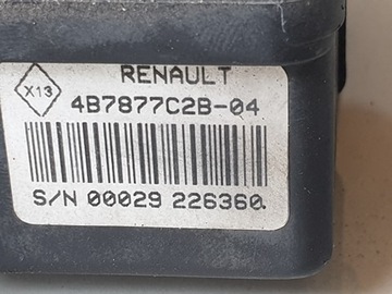 СИРЕНА СИГНАЛИЗАЦИИ RENAULT SCENIC III 4B7877C2B-04