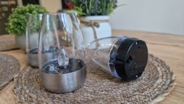 Светодиодная свеча solarmie solar candle set of 3pcs